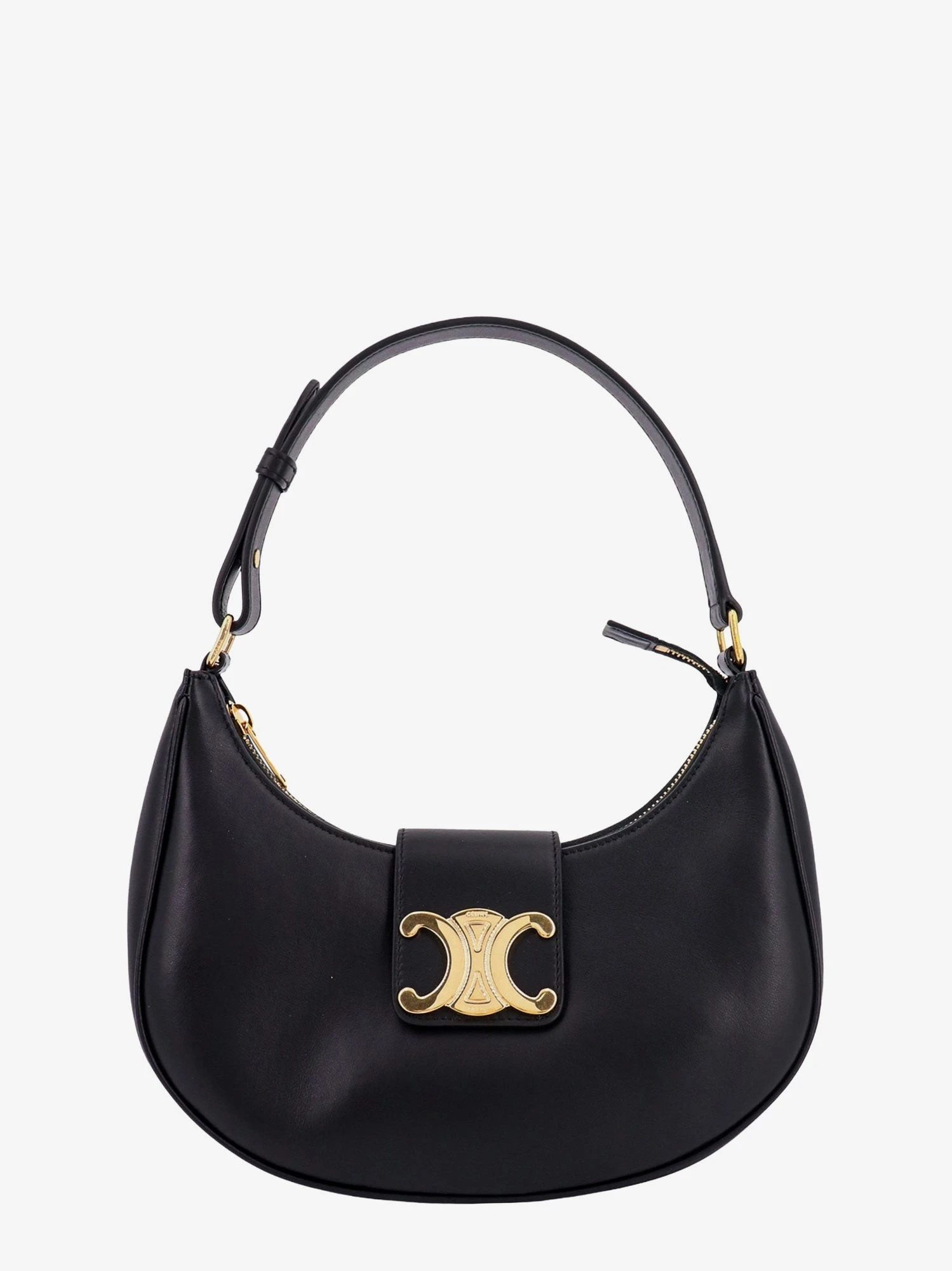 Medium Ava Triomphe leather crossbody bag.webp