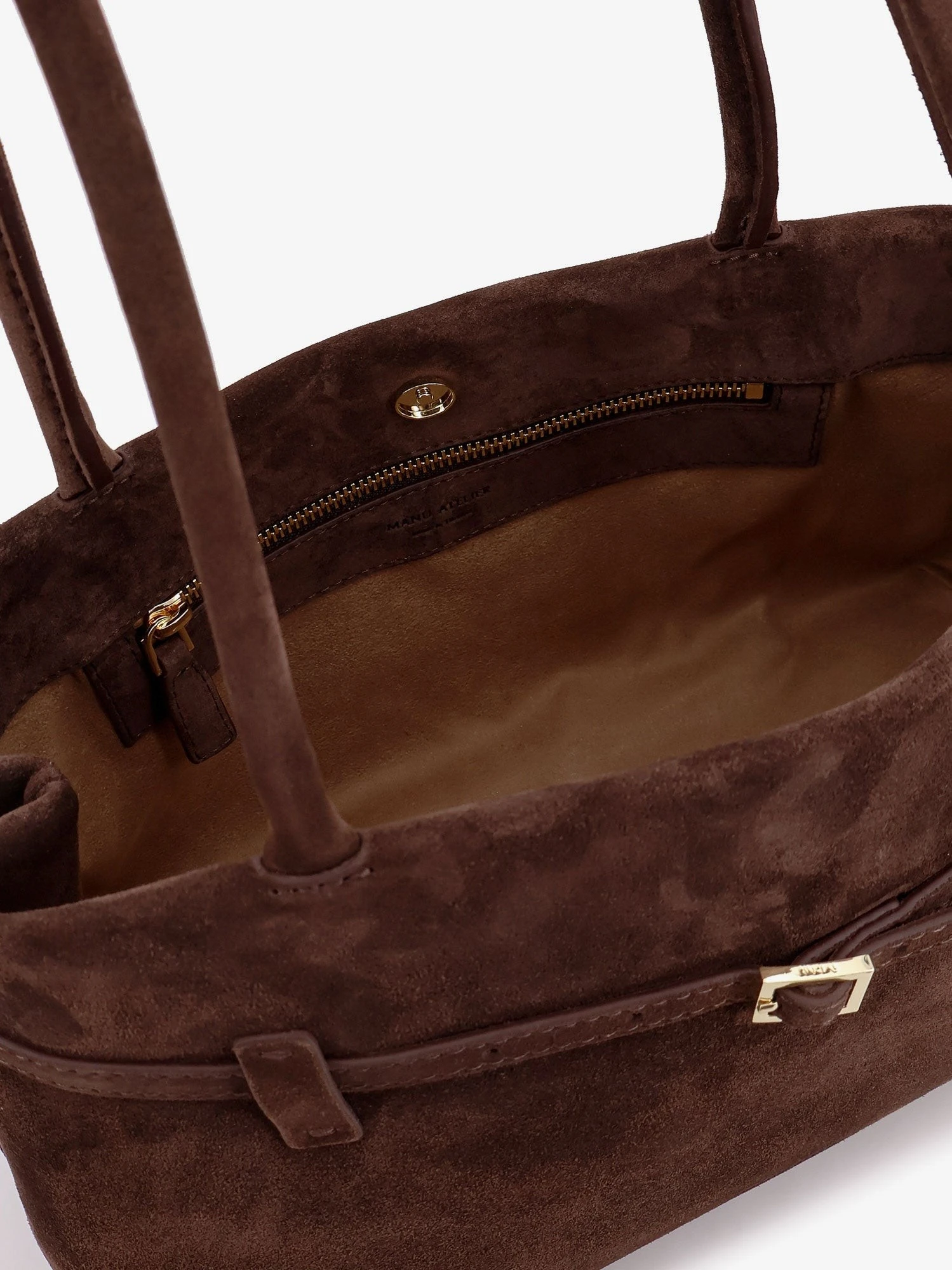 Le Cambon East West suede shoulder bag.webp