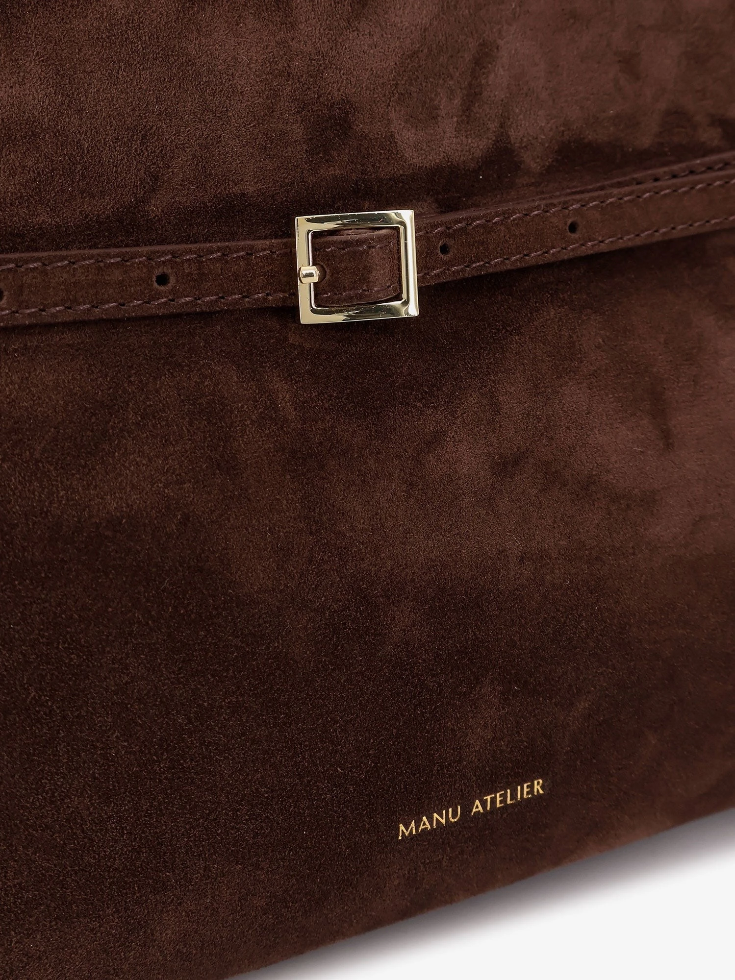 Le Cambon East West suede shoulder bag.webp