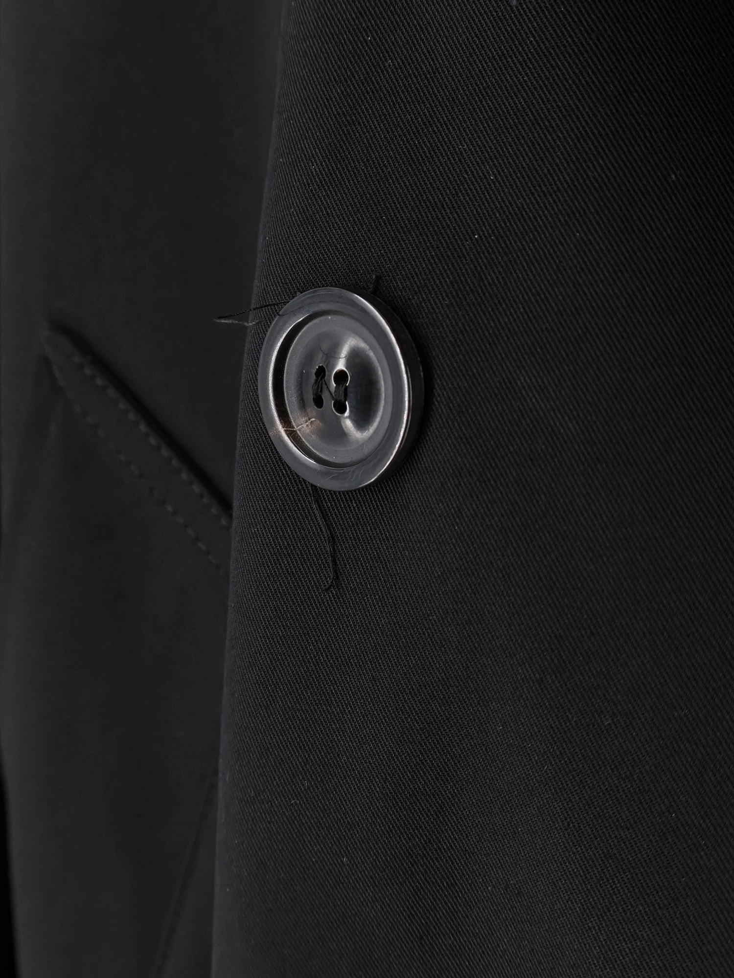 Cotton blend mini trench.webp