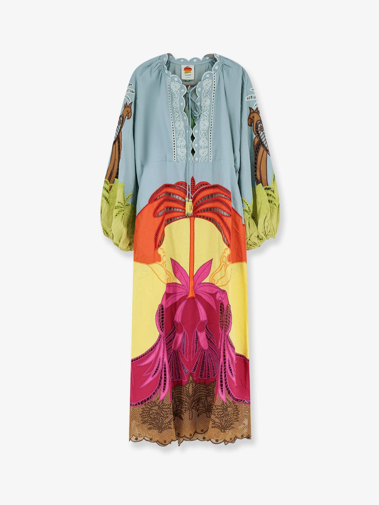 Usiacuri lino and viscose dress.webp