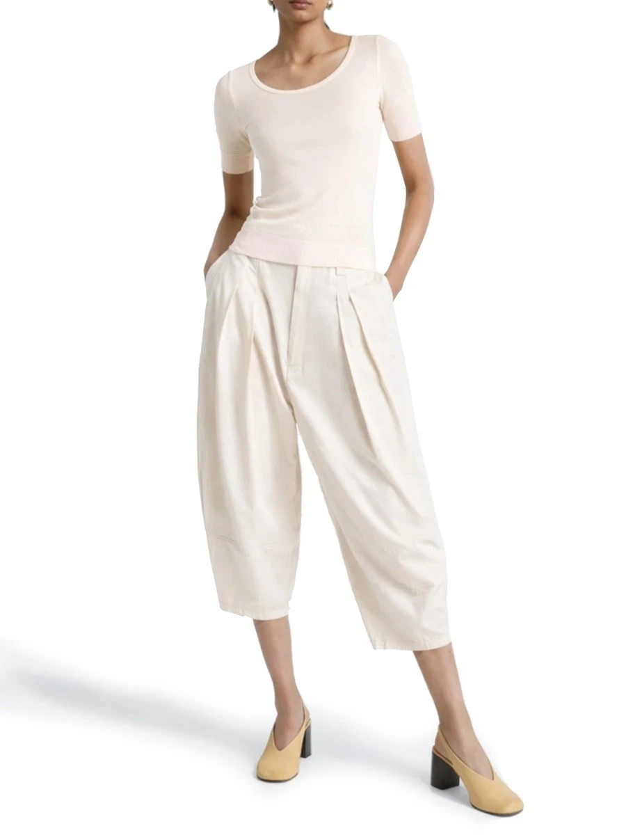 "TROMPE L'OEIL" VISCOSE AND SILK TOP.webp