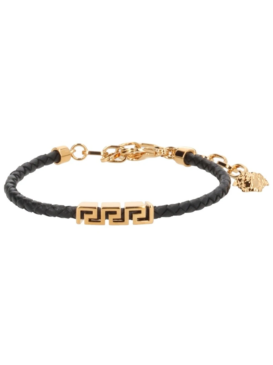LEATHER BRACELET WITH "GREEK".webp