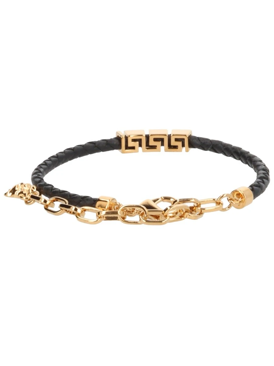 LEATHER BRACELET WITH "GREEK".webp