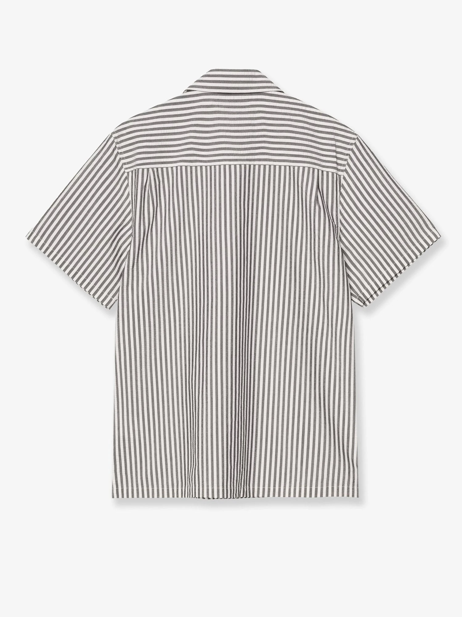 Level cotton blend shirt with striped pattern.webp
