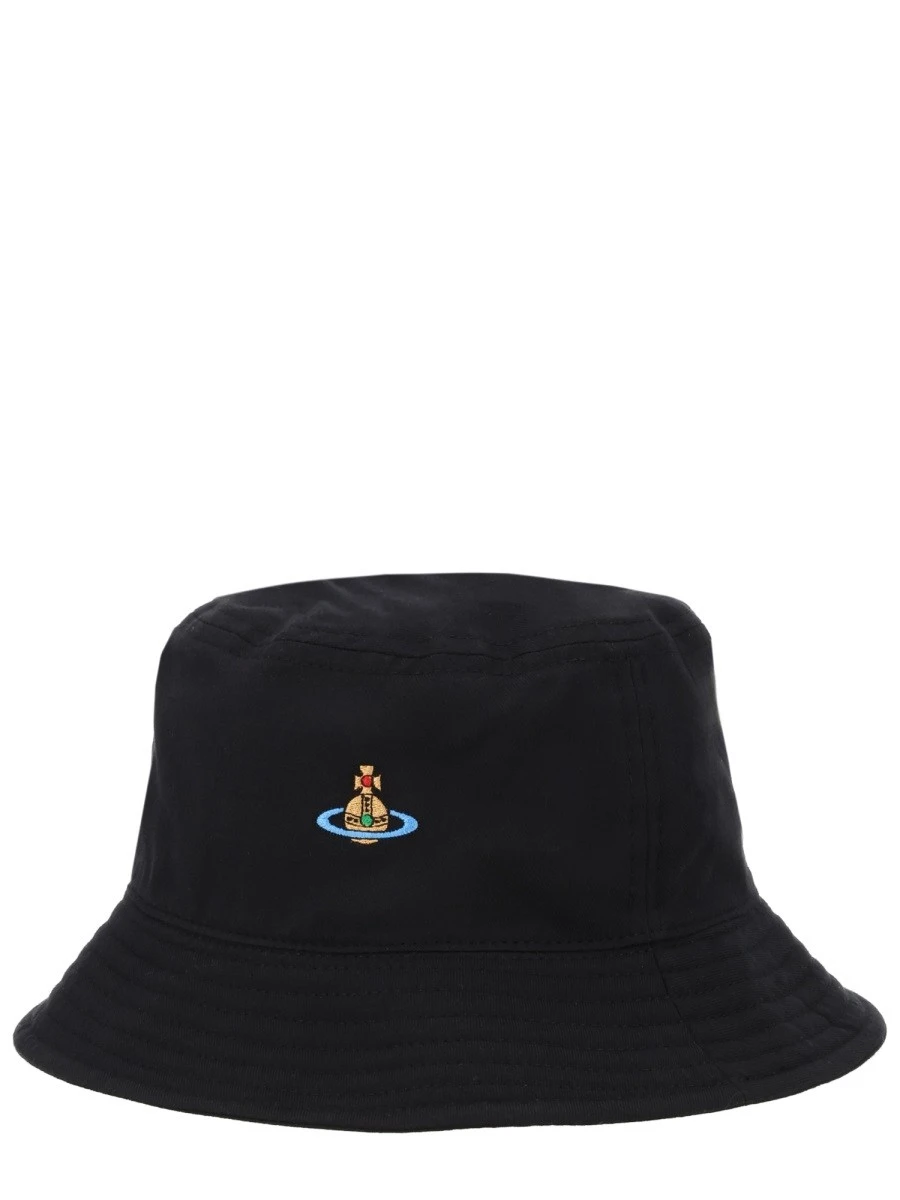 BUCKET HAT WITH "ORB" DETAIL.webp