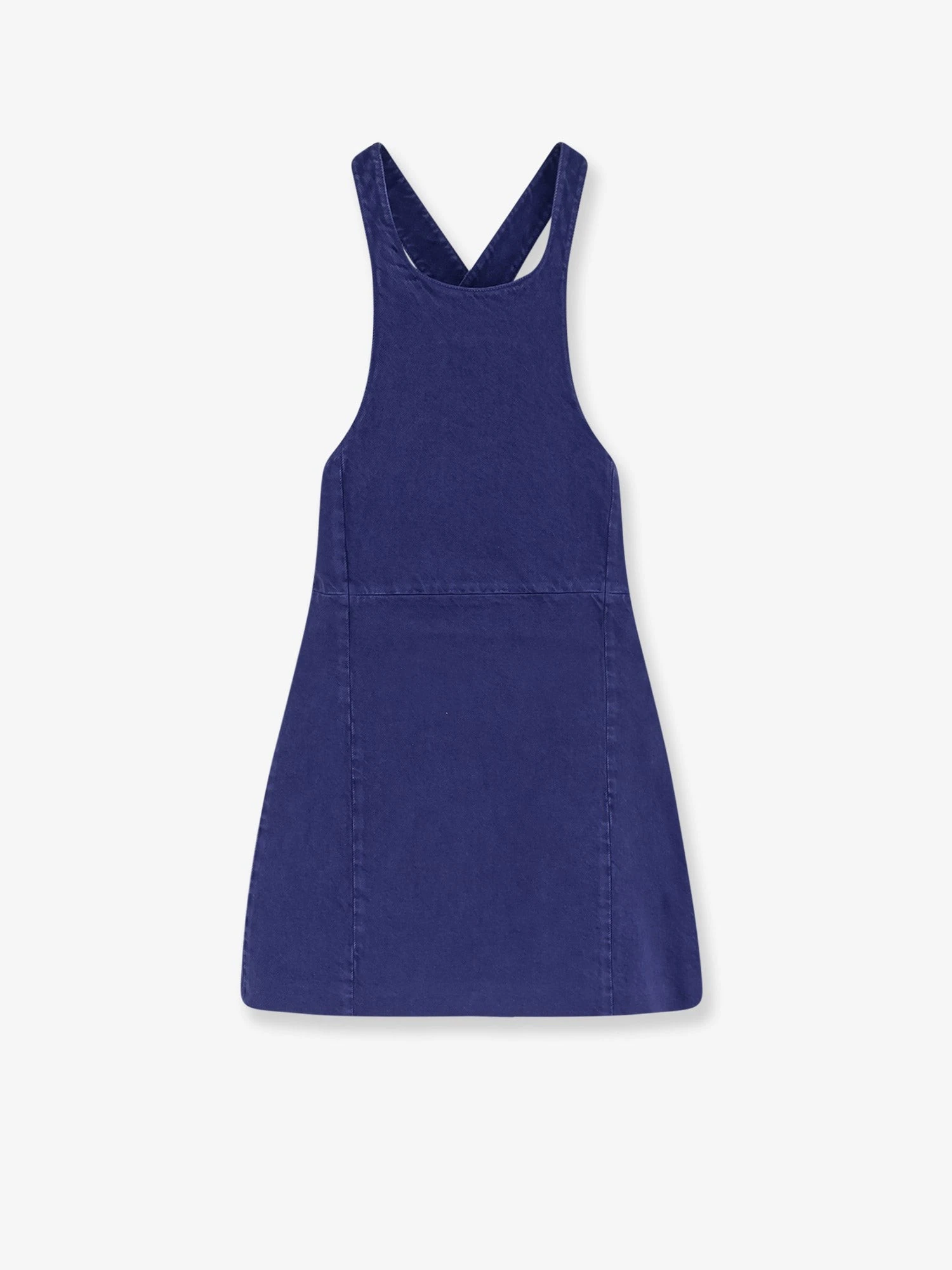 Short denim dress.webp