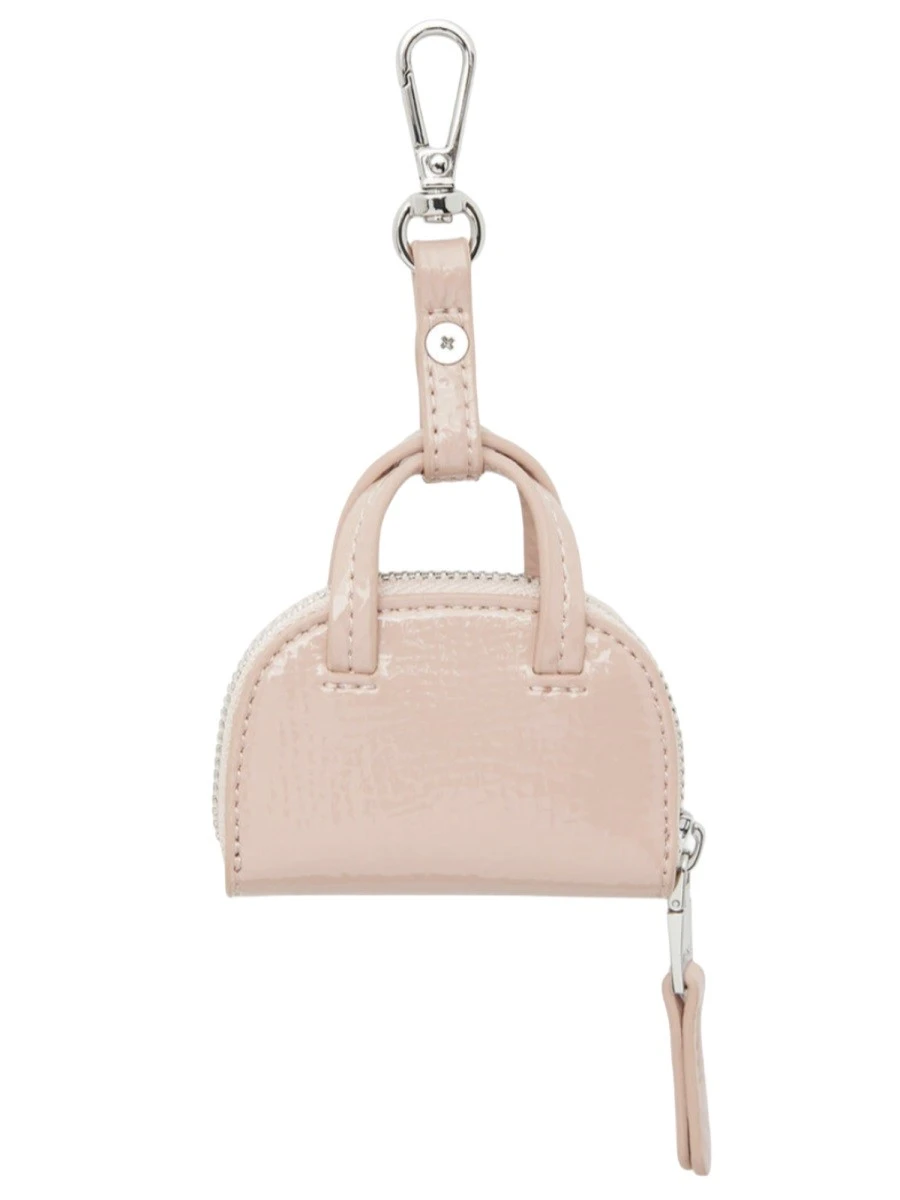 Leather Cage sandals with metal Triomphe logo detail.webp