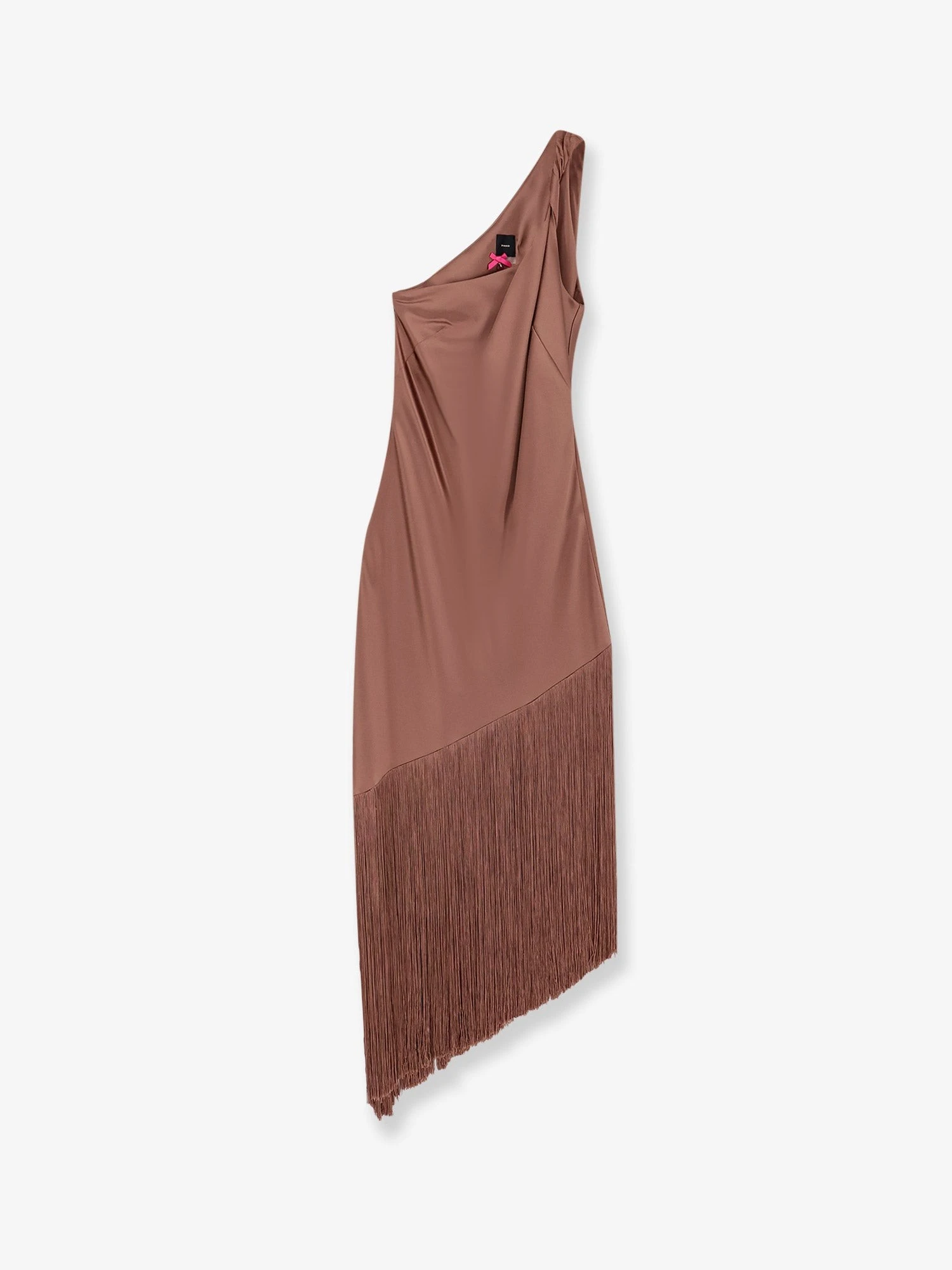 Kiwi satin dress with fringe.webp