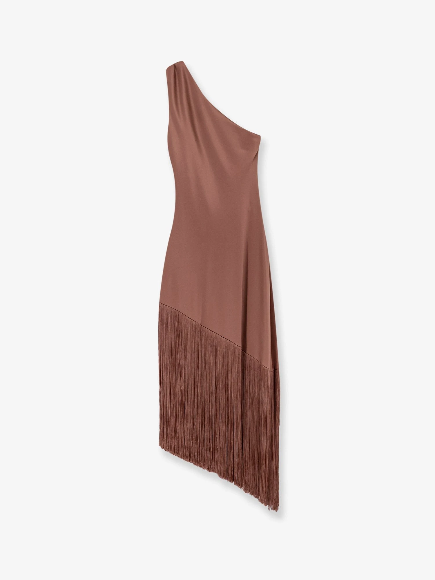 Kiwi satin dress with fringe.webp