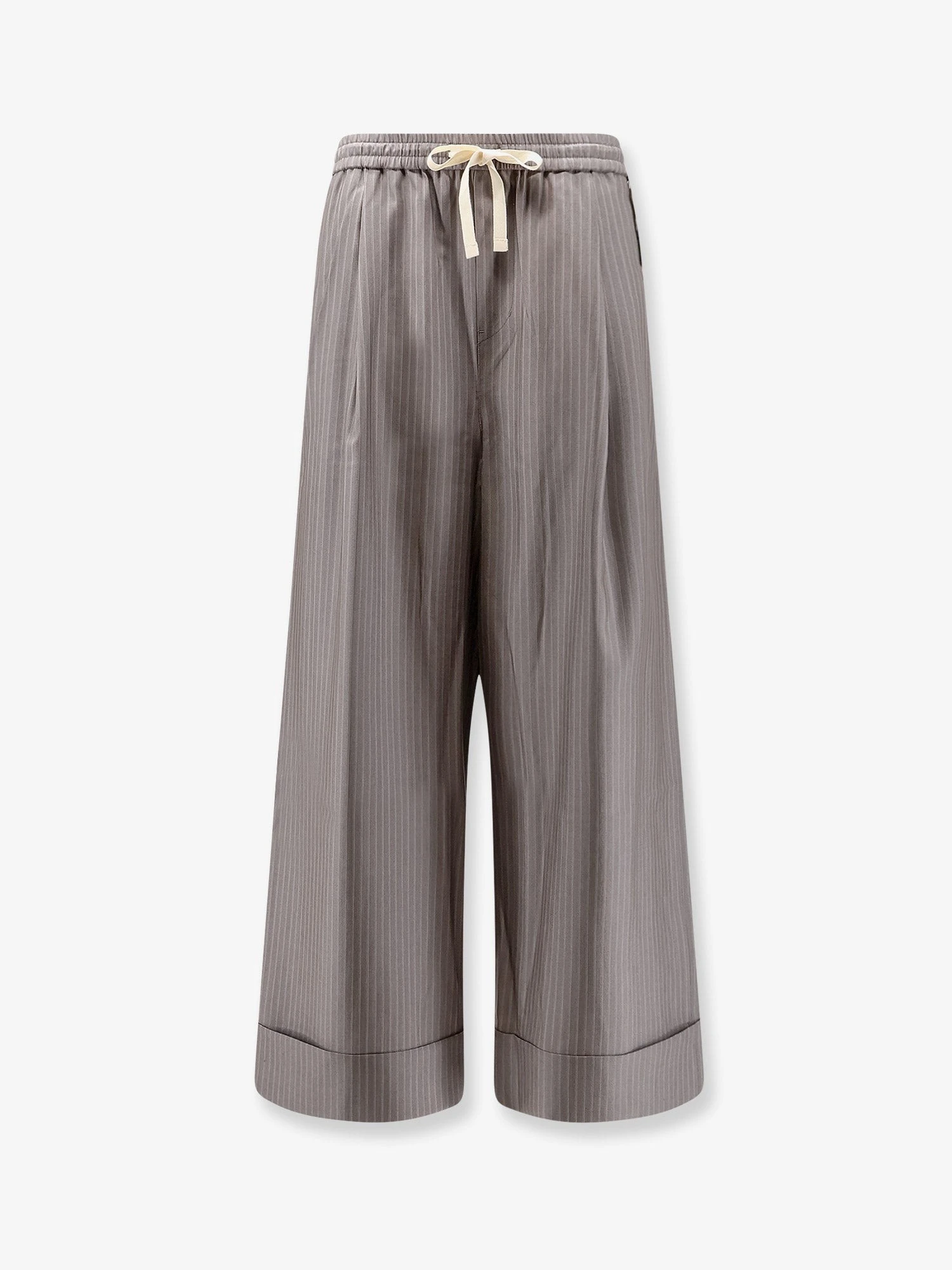 Silk, polyester and wool blend trousers.webp