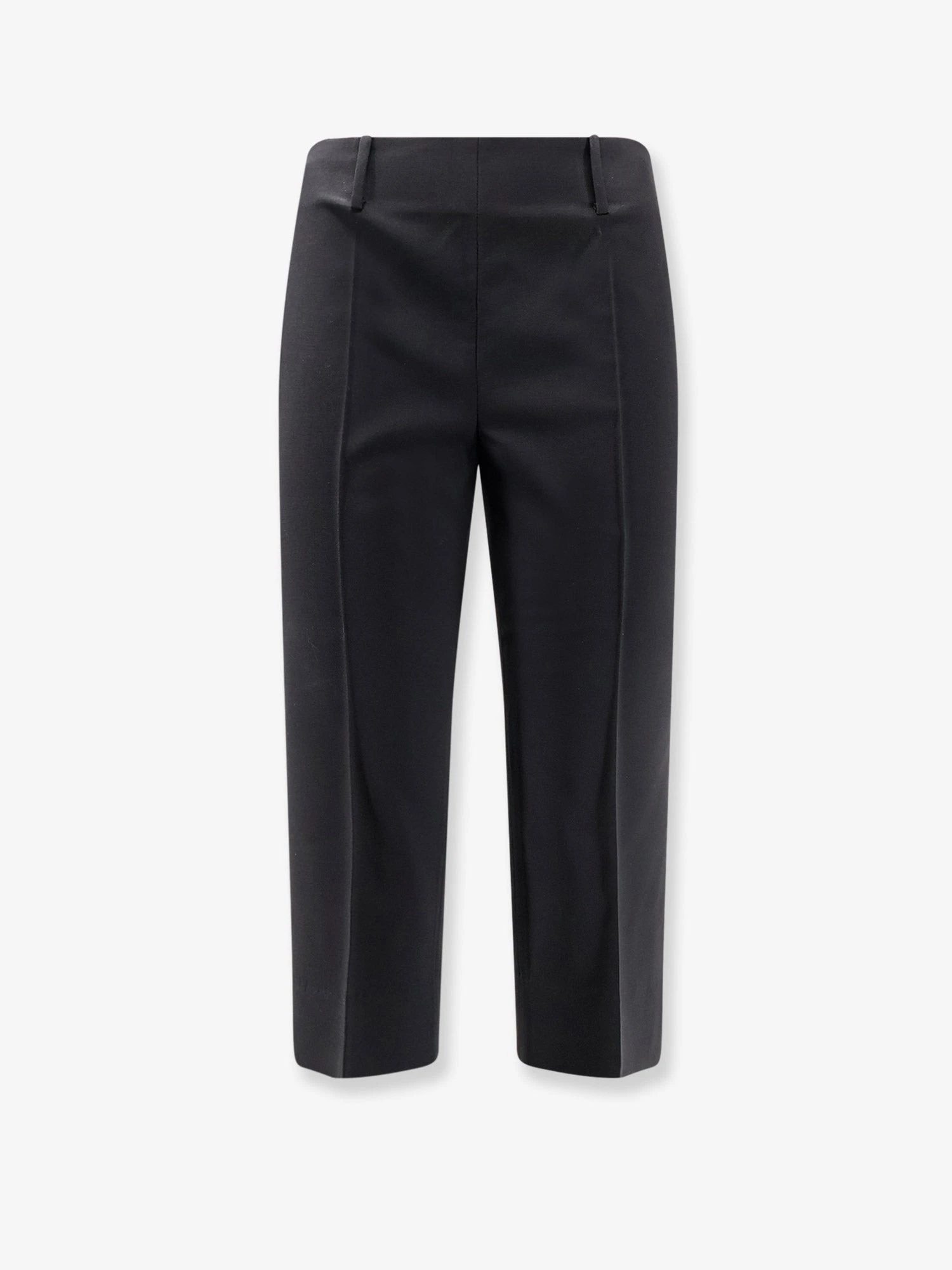 Wool blend capri trousers.webp