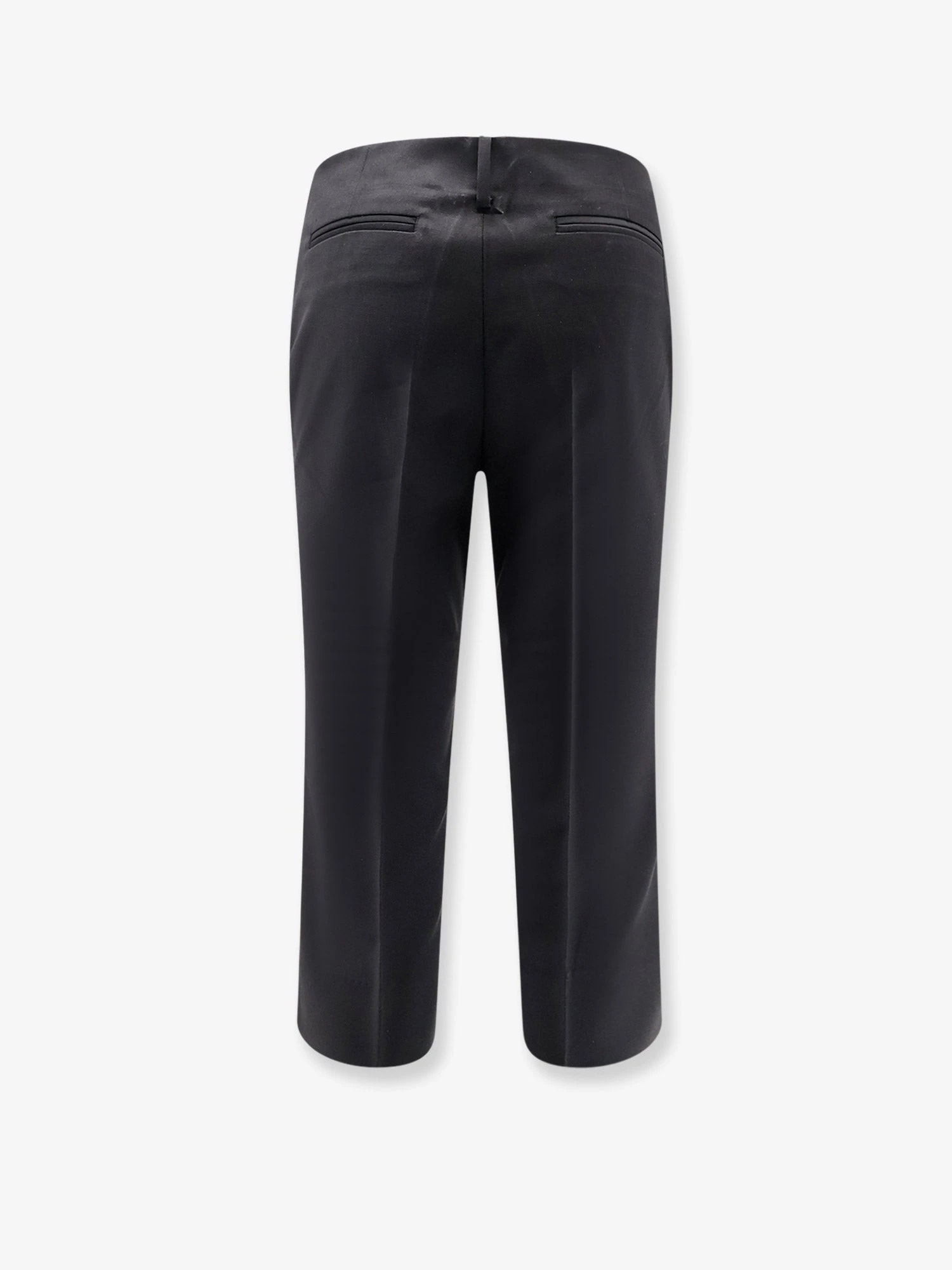 Wool blend capri trousers.webp