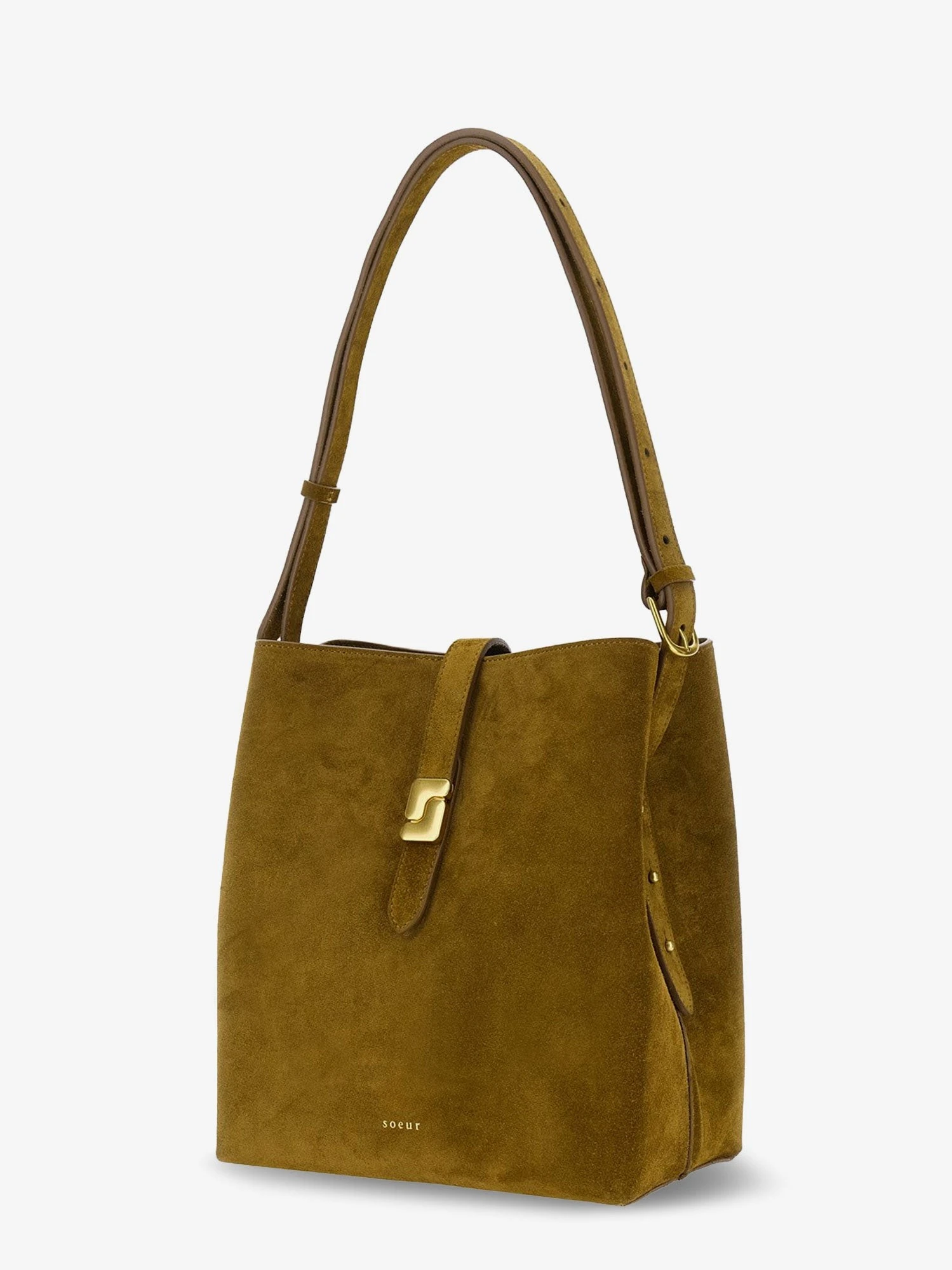 Bello suede shoulder bag.webp