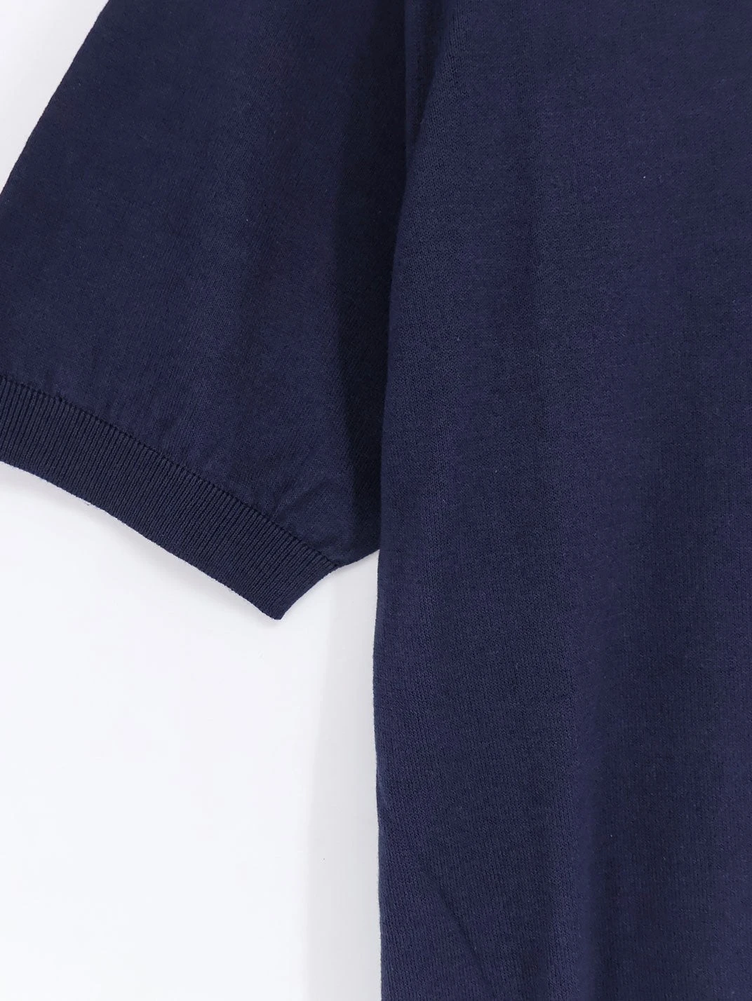 Cotton and silk blend polo shirt.webp