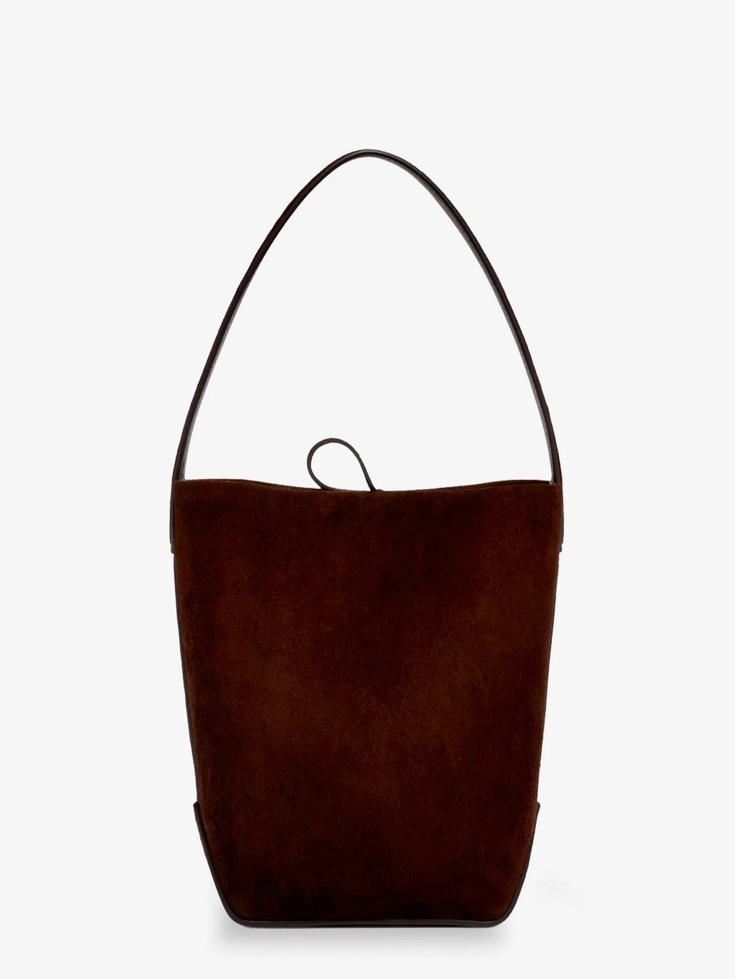 N/S Park Tote Edge suede shoulder bag.webp