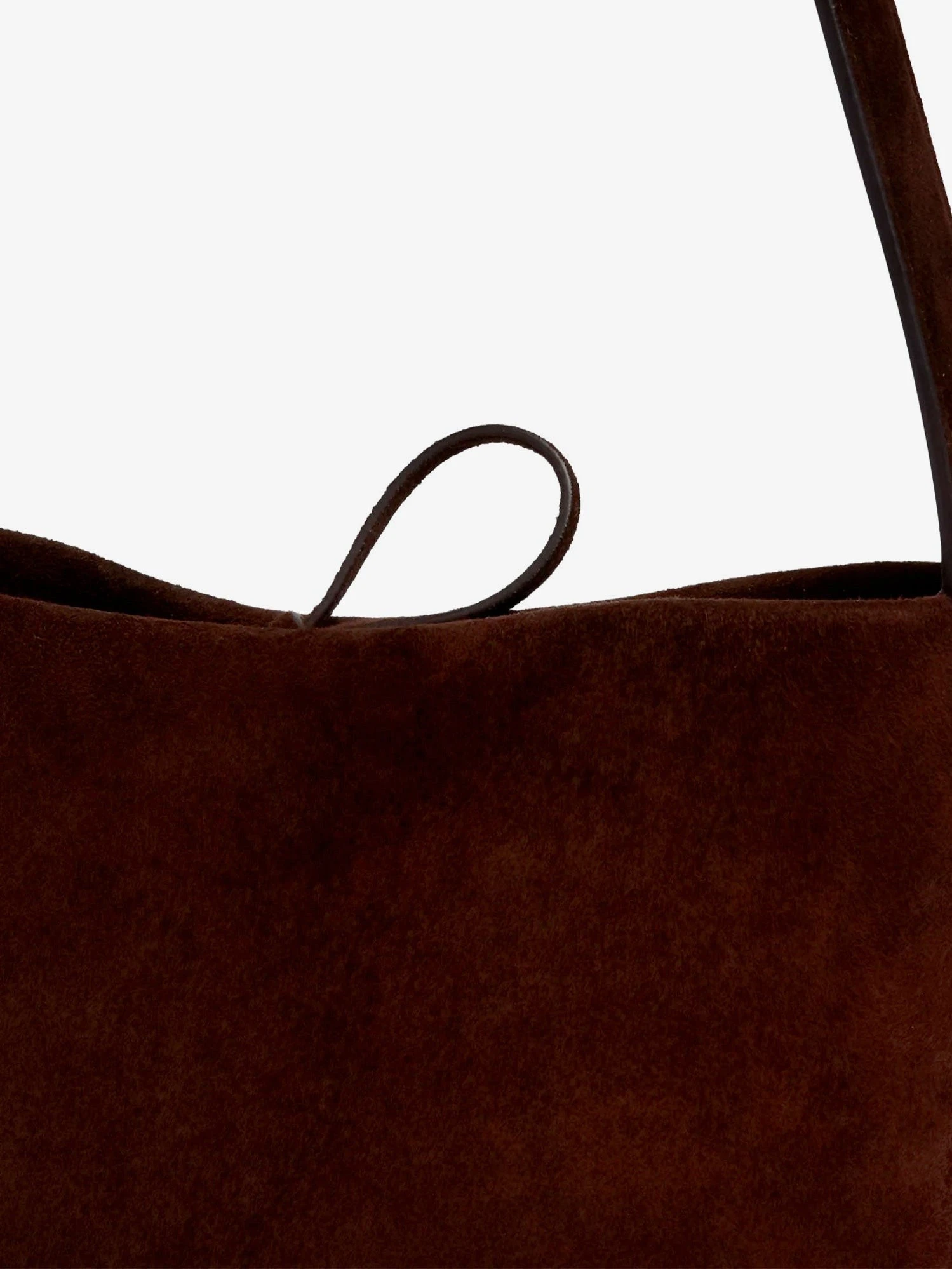 N/S Park Tote Edge suede shoulder bag.webp