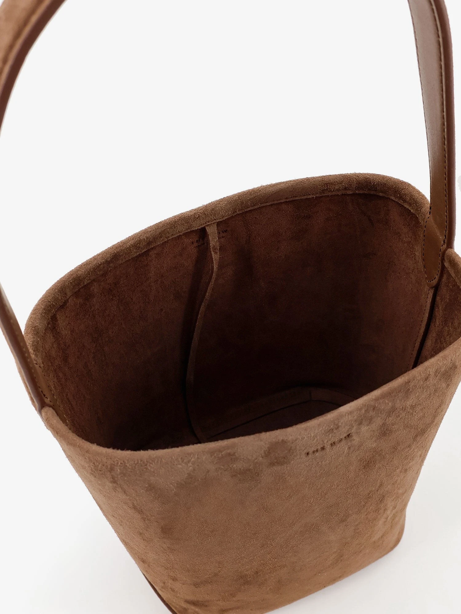 N/S Park Tote Edge suede shoulder bag.webp