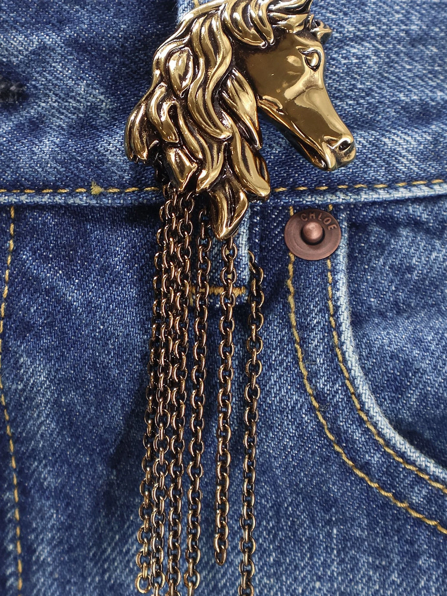 High waist biologic cotton jeans.webp