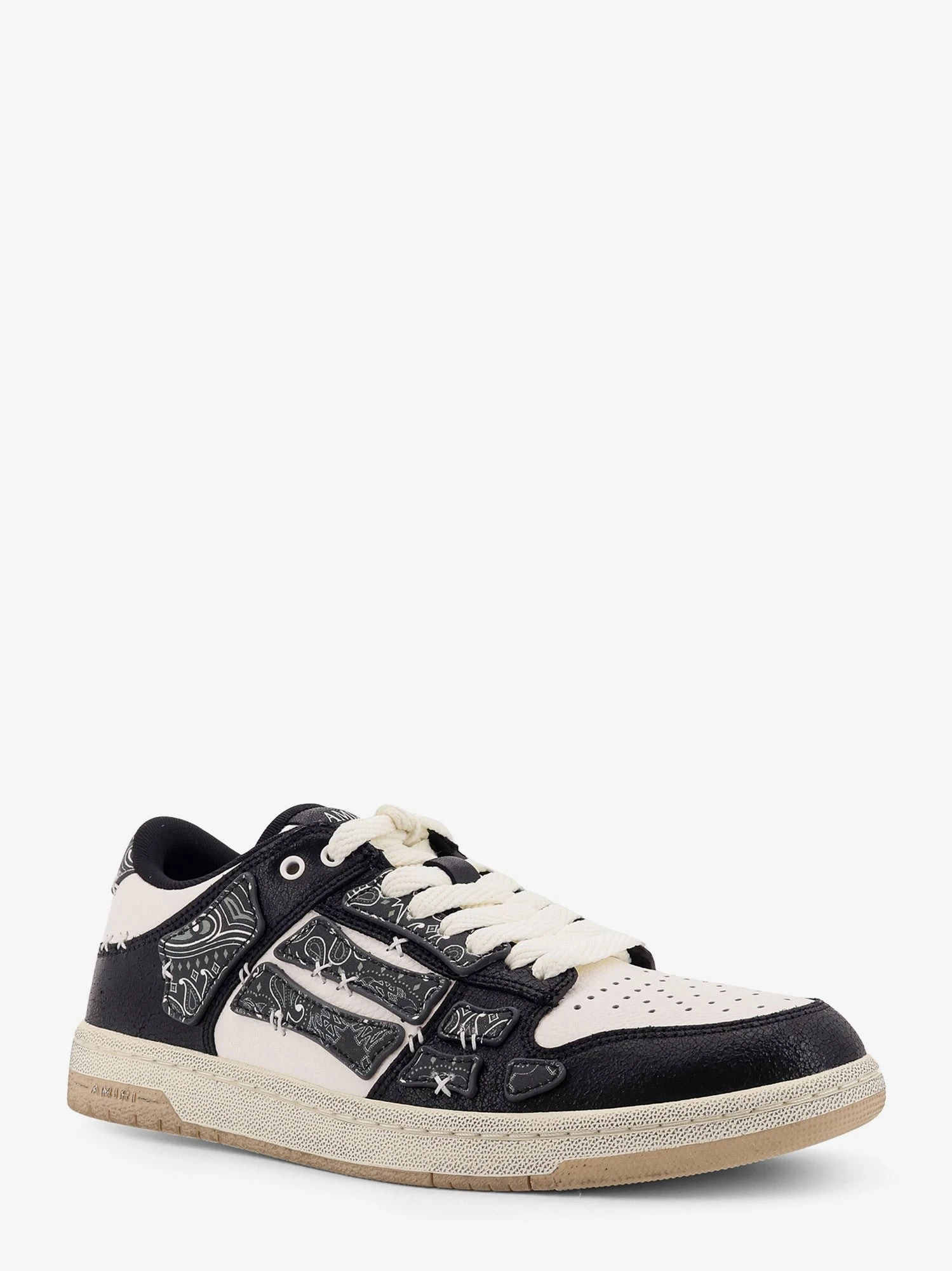 Bandana Skel Top Low leather low-top sneakers.webp