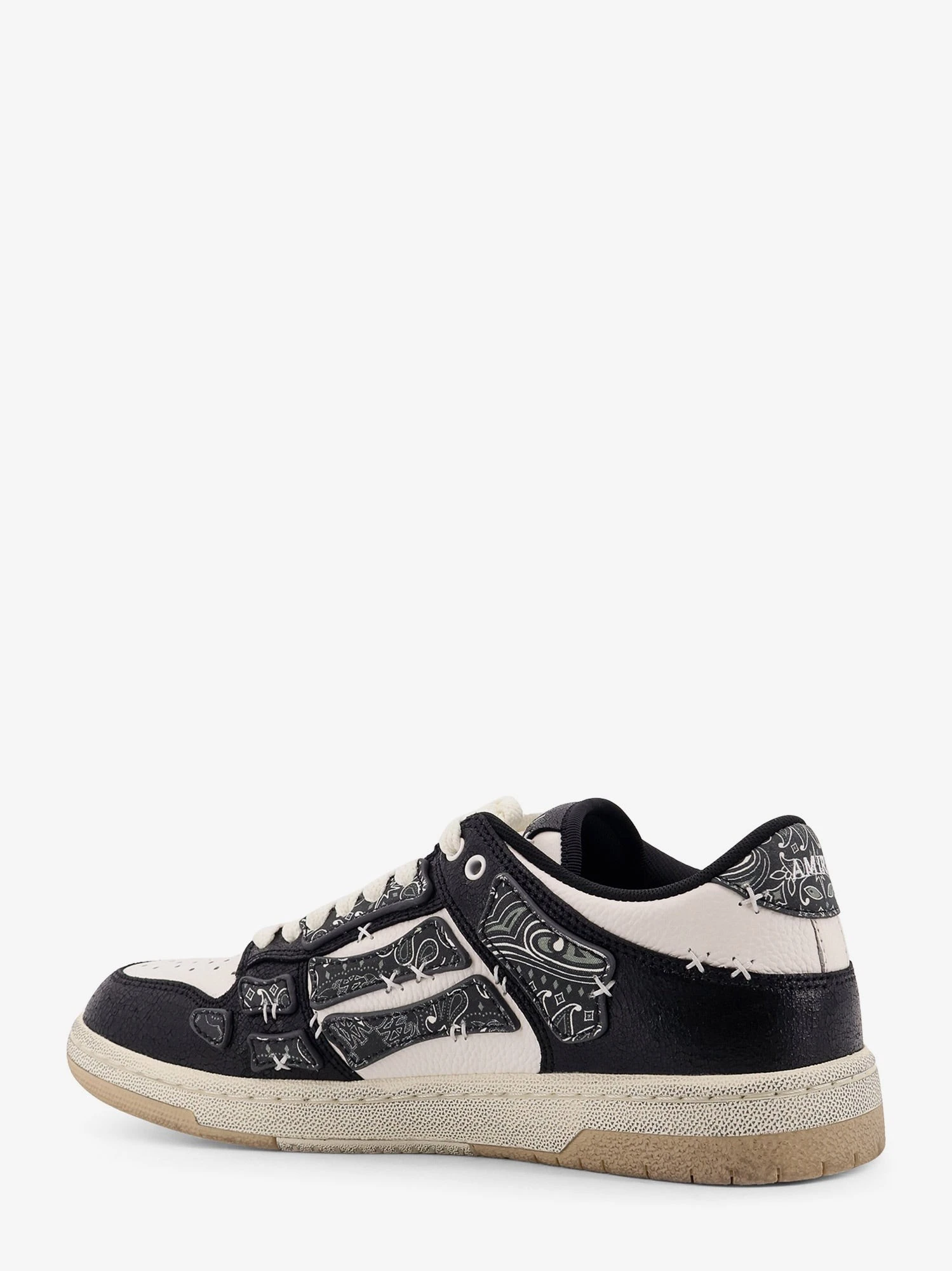 Bandana Skel Top Low leather low-top sneakers.webp