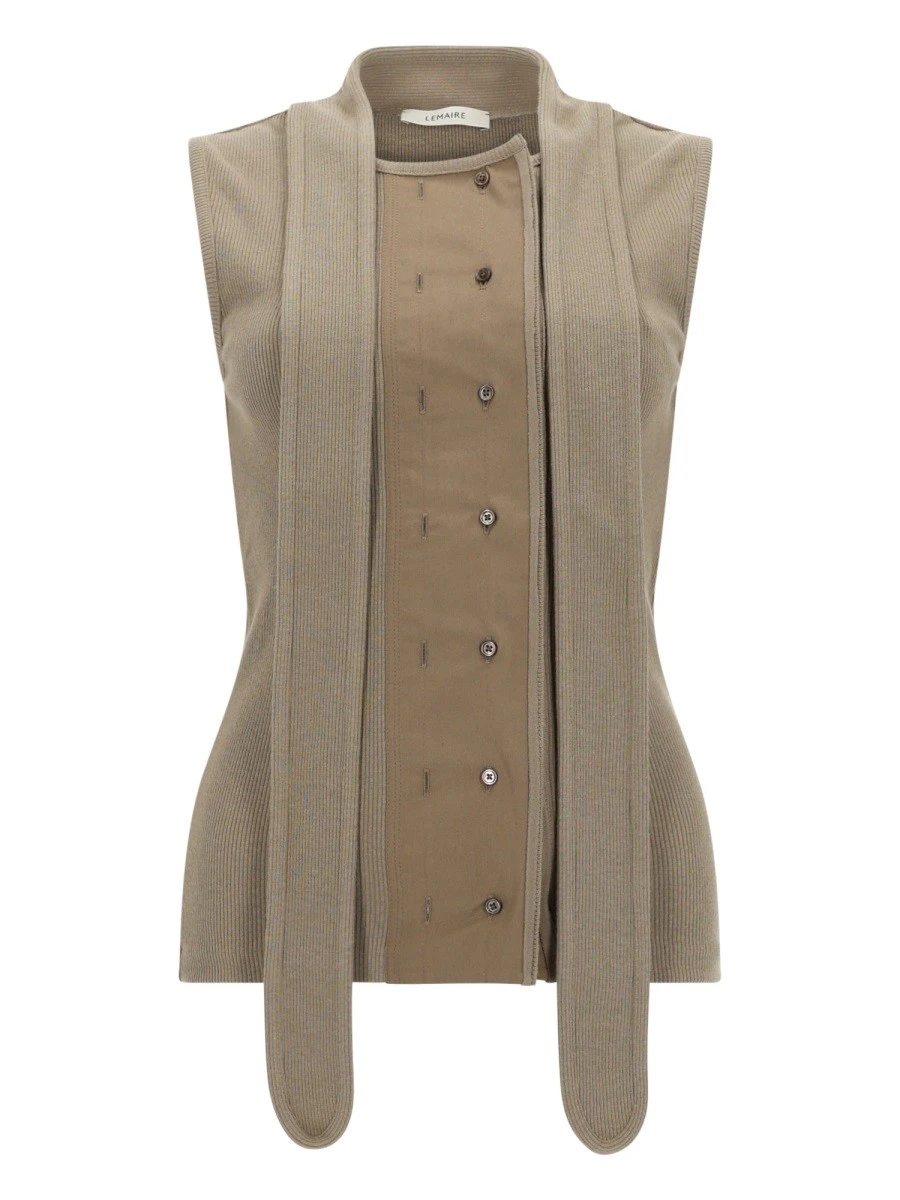 ASYMMETRICAL RIBBED TOP WITH SCARF.webp