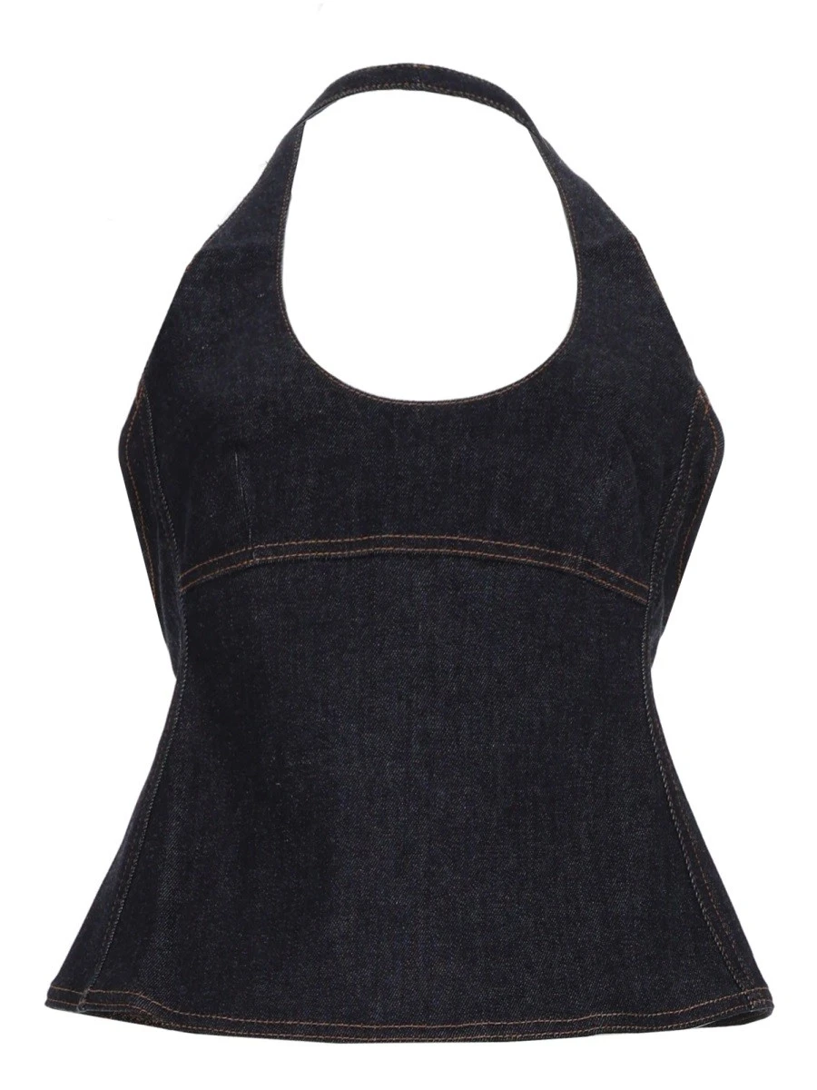 TOP "LAVOIR" IN DENIM.webp