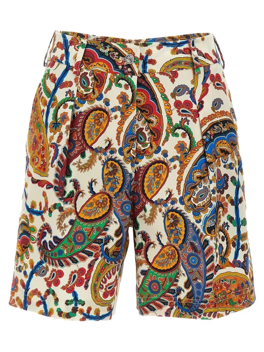 FLORAL PAISLEY PRINT SHORTS.webp