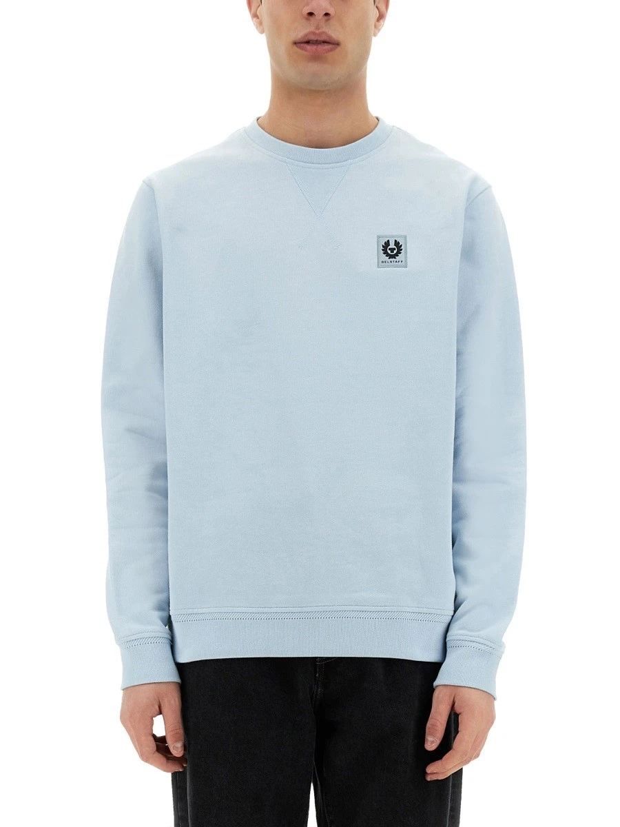 SWEATSHIRT WITH LOGO PATCH.webp