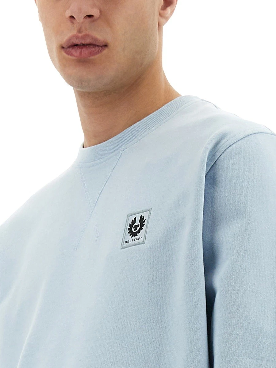 SWEATSHIRT WITH LOGO PATCH.webp