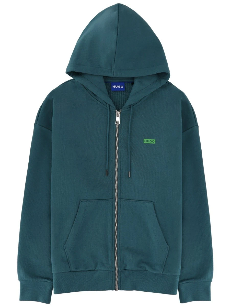 ZIPPERED SWEATSHIRT WITH LOGO.webp