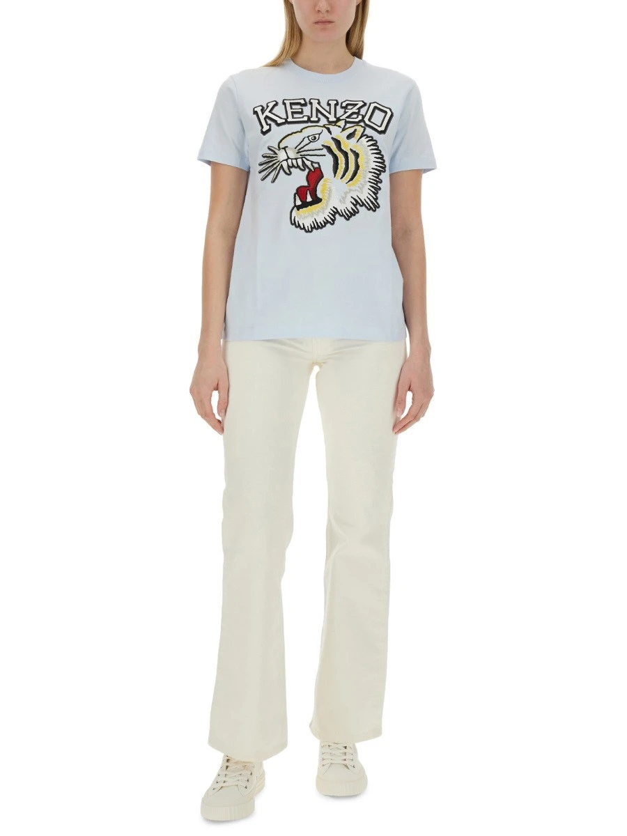 T-SHIRT WITH TIGER EMBROIDERY.webp
