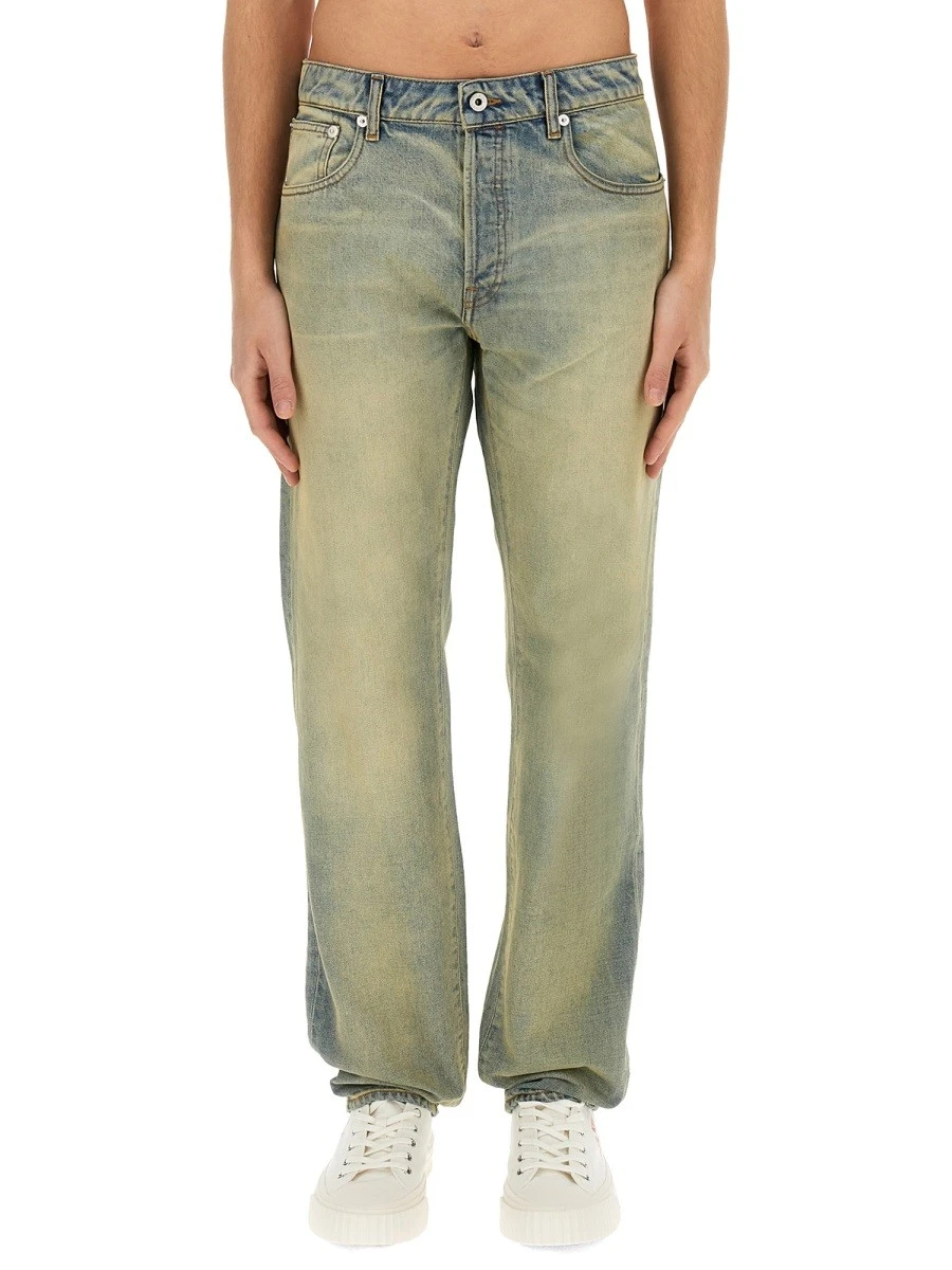 SLIM BARA JEANS 'KENZO DRAWN VARSITY'.webp