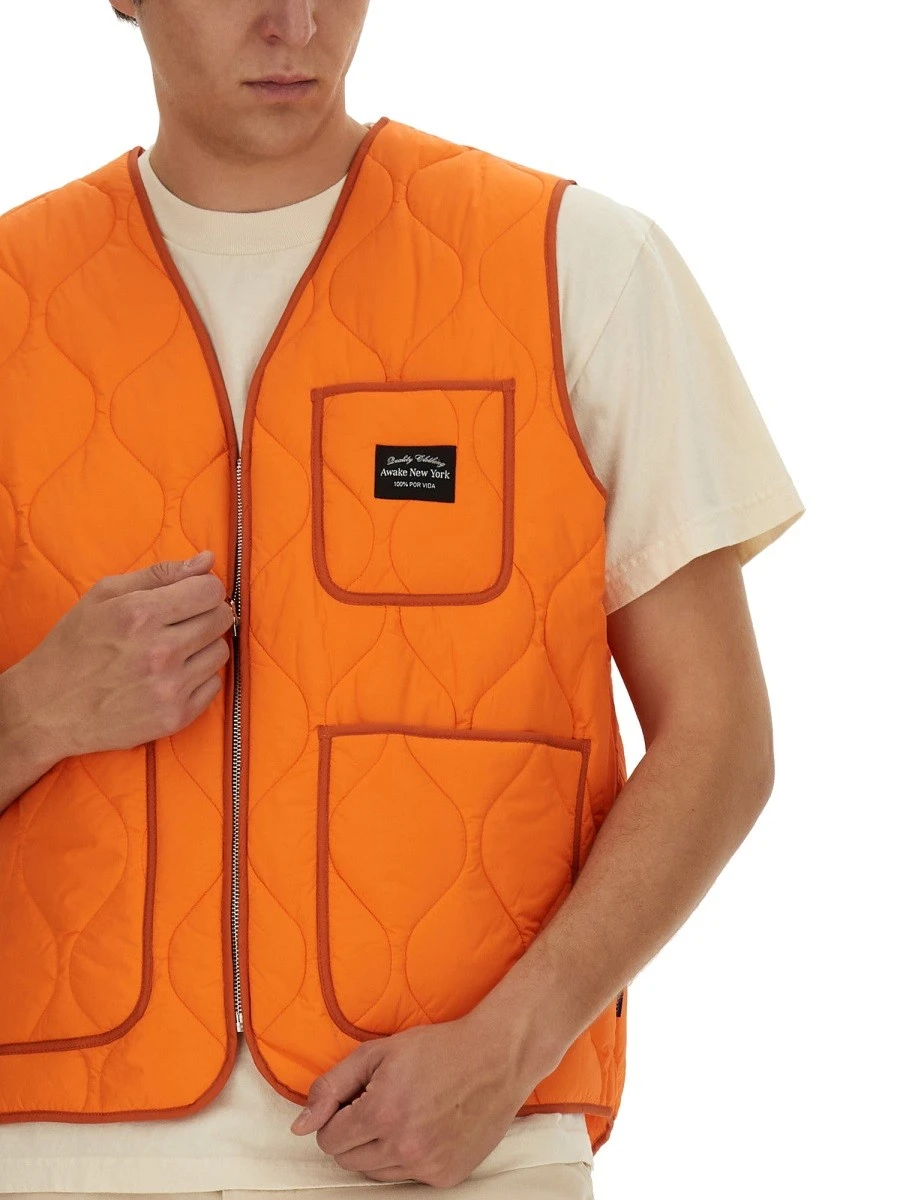 VESTS WITH LOGO