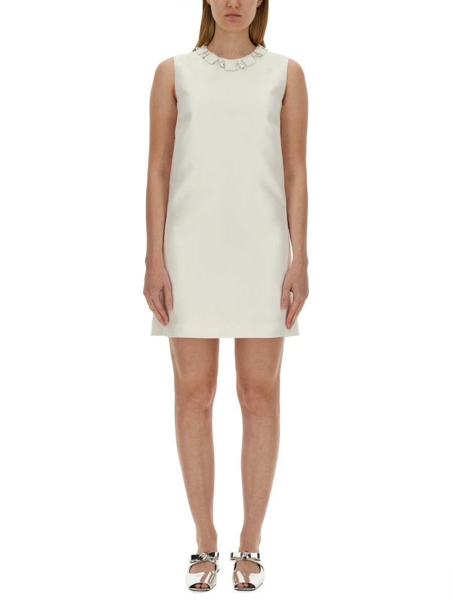 MINI DUCHESSE DRESS WITH CRYSTALS.webp
