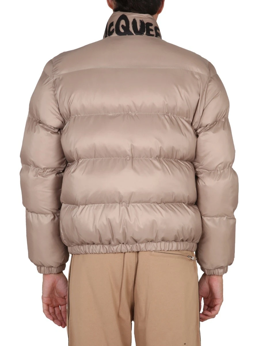 GRAFFITI LOGO PRINT DOWN JACKET.webp