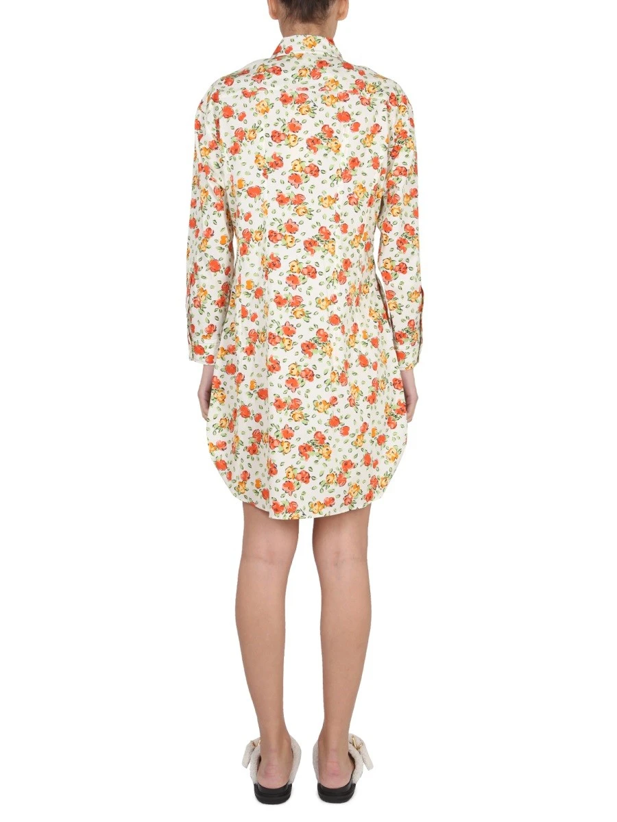 SHIRT DRESS WITH FLORAL PATTERN.webp