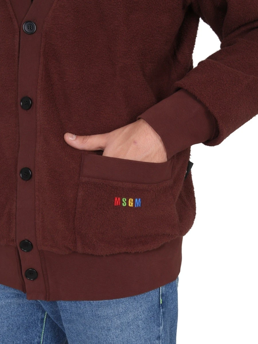 V-NECK CARDIGAN