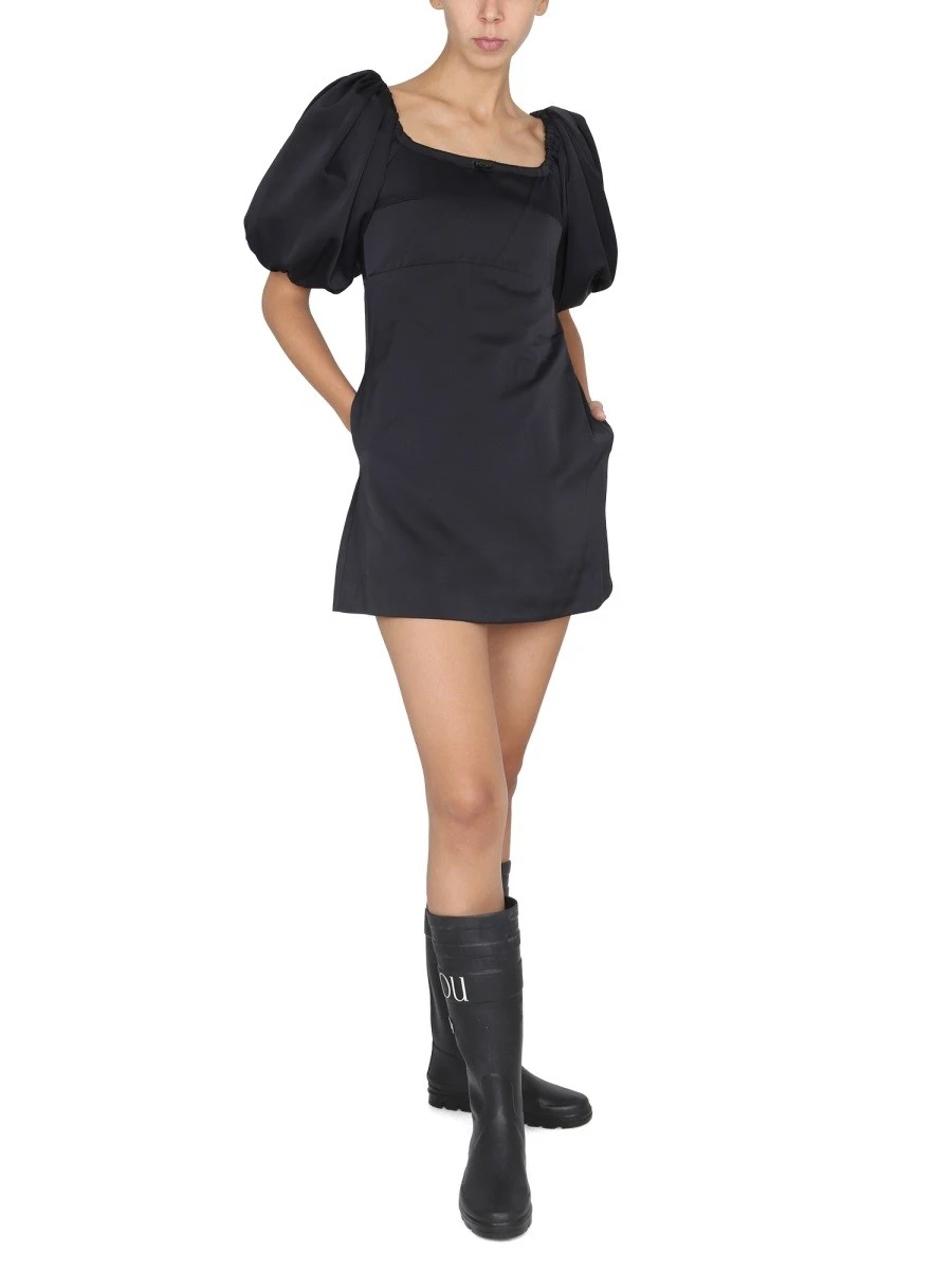 MINI DRESS WITH BALLOON SLEEVES.webp