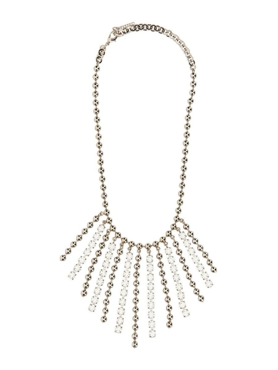 COLLANA IN CRISTALLO E CATENA CON FRANGE.webp