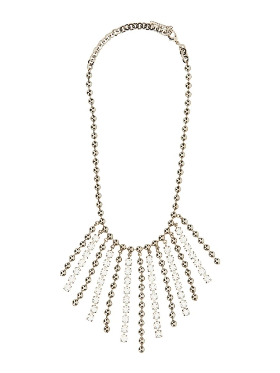 COLLANA IN CRISTALLO E CATENA CON FRANGE.webp
