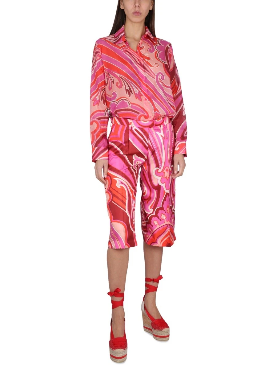 SILK AND COTTON BERMUDA SHORTS.webp