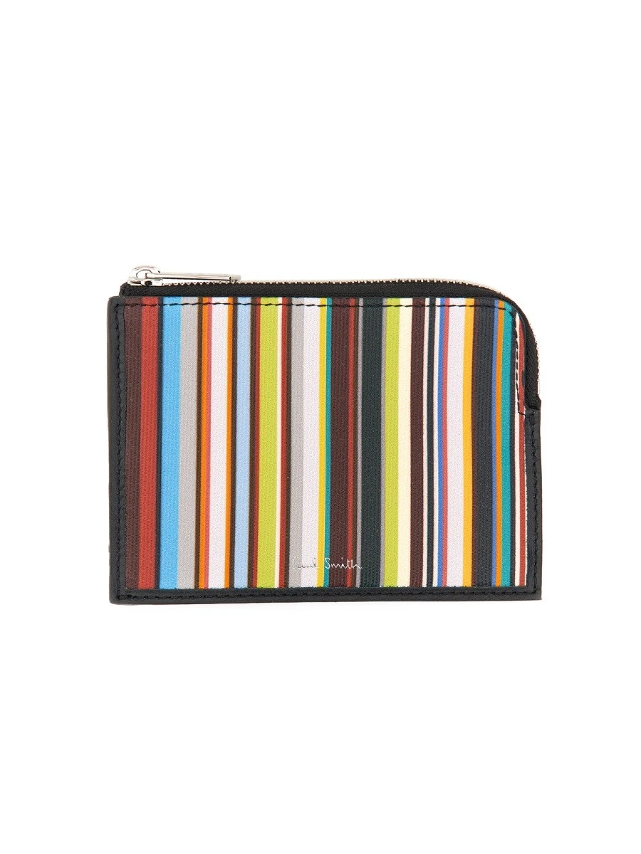 SIGNATURE STRIPE ZIPPER WALLET.webp