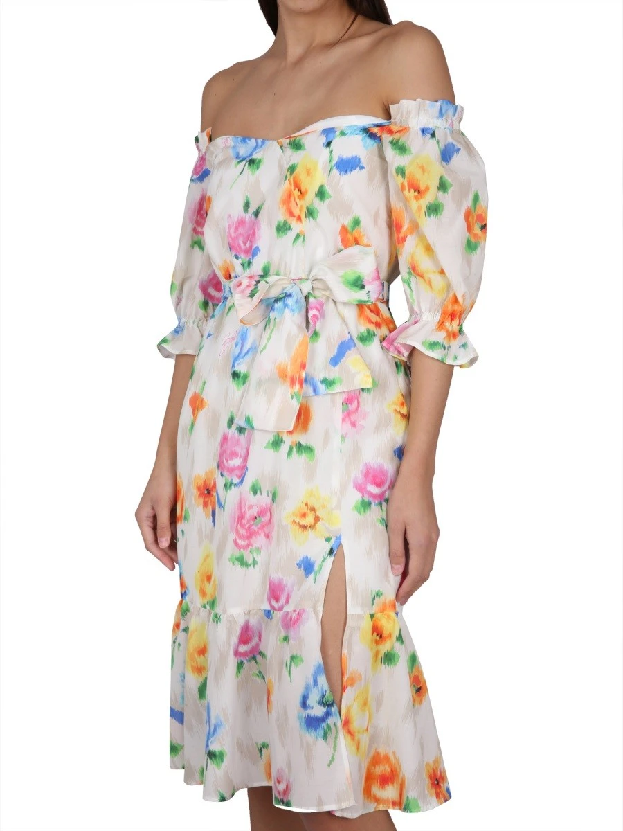 DRESS WITH FLORAL PATTERN