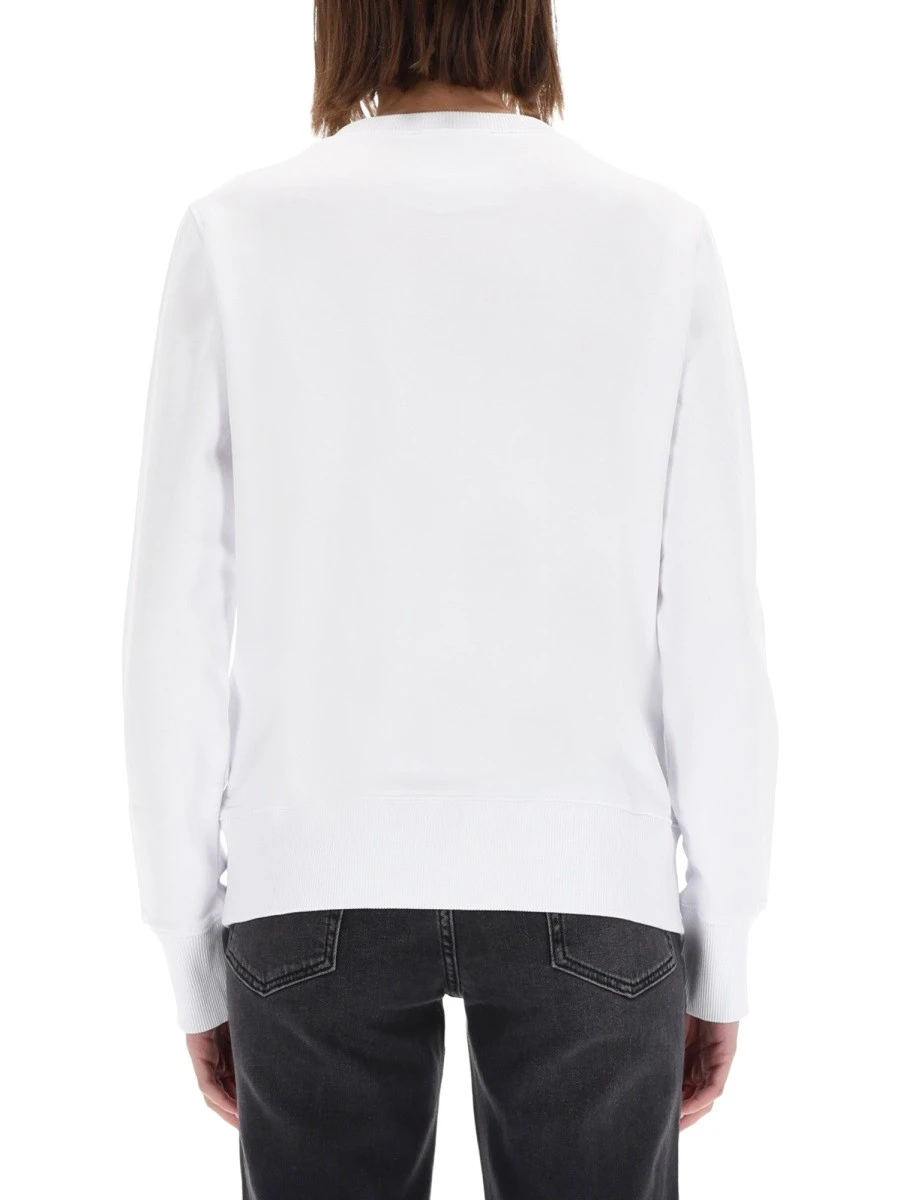 SWEATSHIRT WITH "BAROQUE" LOGO PATCH.webp