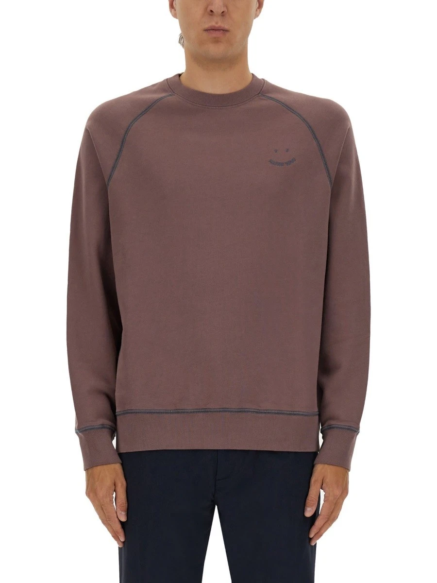 SWEATSHIRT WITH EMBROIDERY PS HAPPY.webp