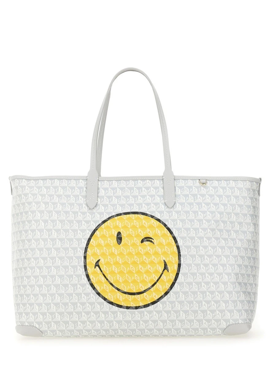 "I AM A PLASTIC BAG WINK" TOTE BAG.webp