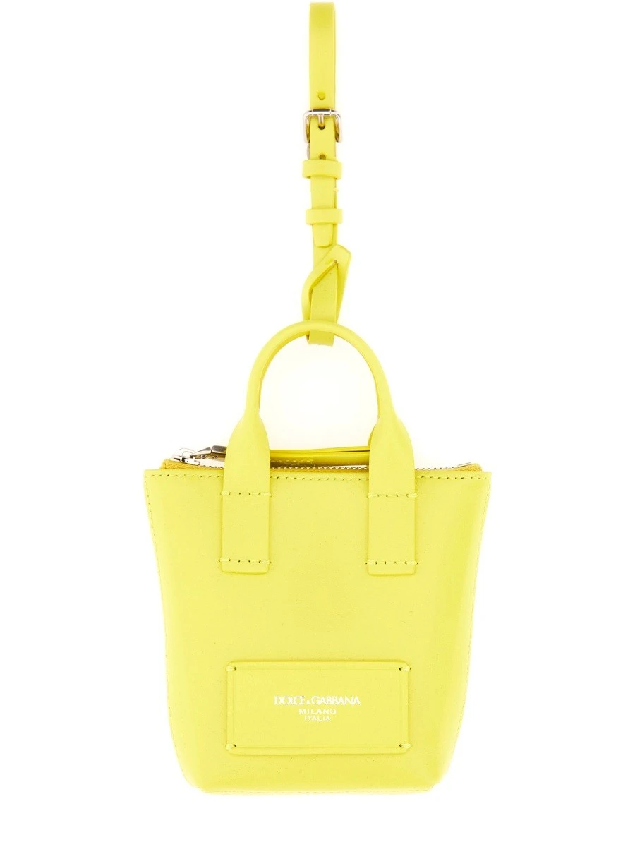 LEATHER "MINIBAG" CHARM