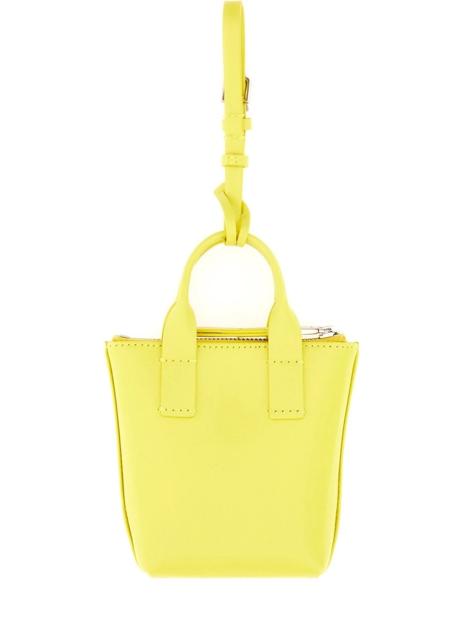 LEATHER "MINIBAG" CHARM