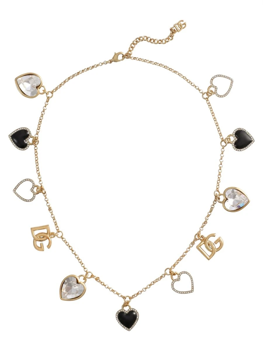 "ITALIAN TAILORING" NECKLACE WITH HEARTS.webp